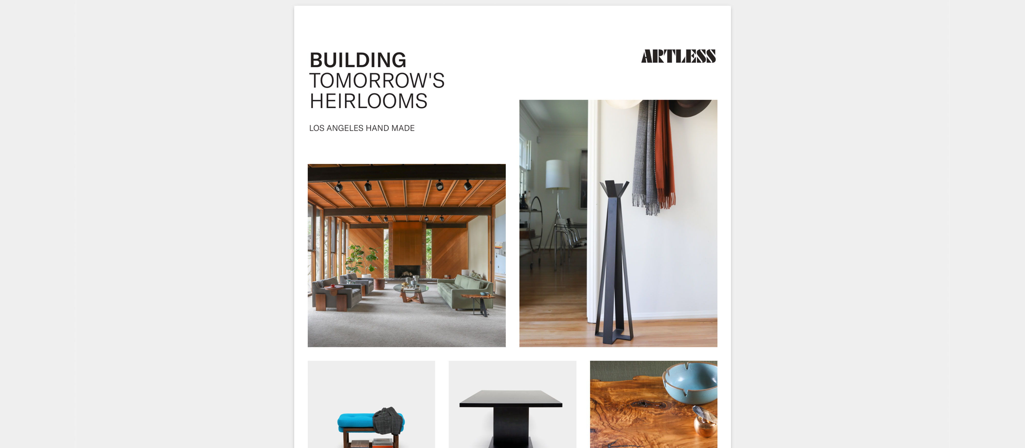 Artless | Furniture | Los Angeles